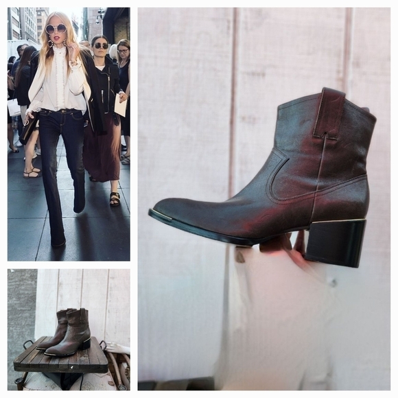 Rachel Zoe‎  Western trend, this city-slick cowgirl bootis cut from calfskin - Picture 2 of 12